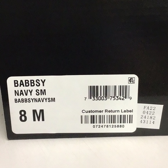 ALFANI navy sling back 8M shoes - Picture 14 of 14